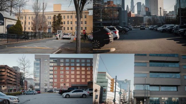Clockwise from top left are Philadelphia addresses that have Keystone Opportunity Zone tax abatements: 2275 Bridge St.