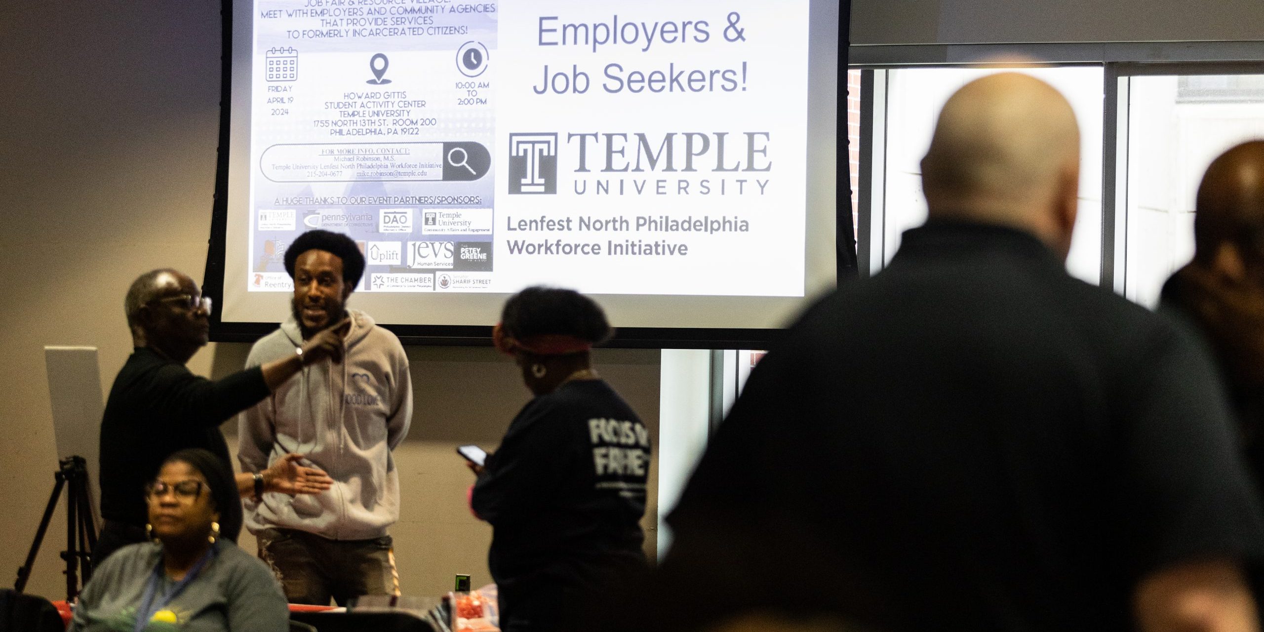F77A9776-1 Photo from Temple's Re-Entry Job Fair