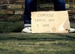 A piece of cardboard that reads