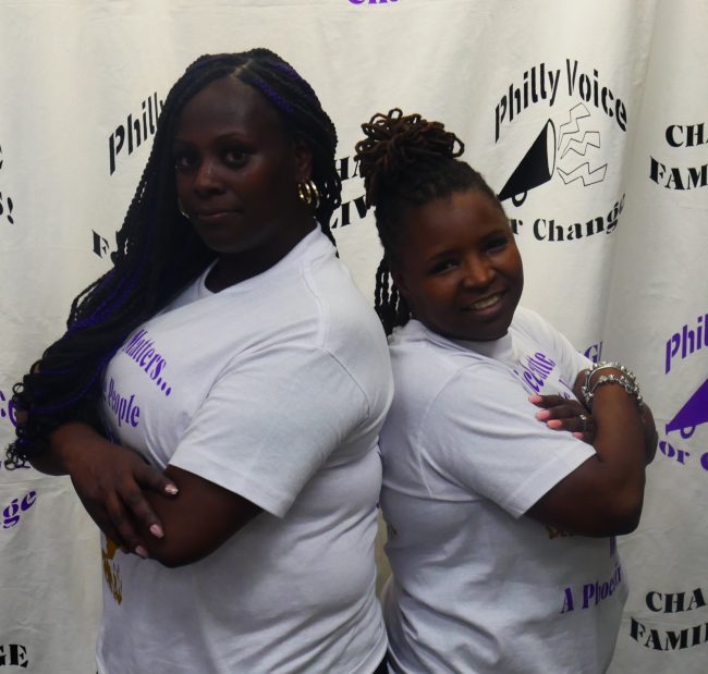 April Lee and Yalonda Houston are co-founders of Philly Voice for Change, a nonprofit pushing for child welfare reform. (Philly Voice for Change)