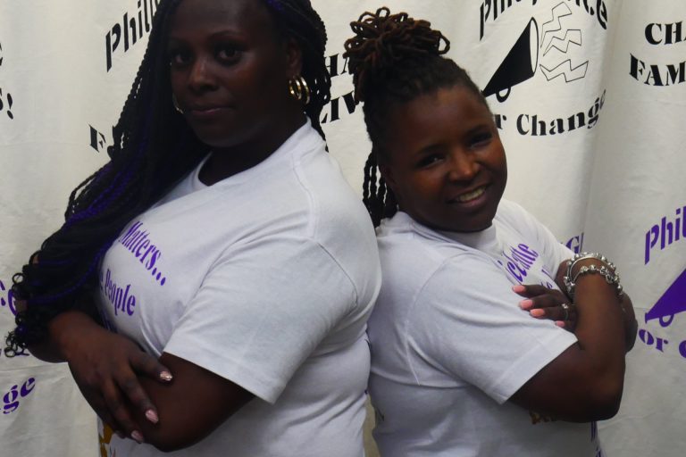 April Lee and Yalonda Houston are co-founders of Philly Voice for Change, a nonprofit pushing for child welfare reform. (Philly Voice for Change)