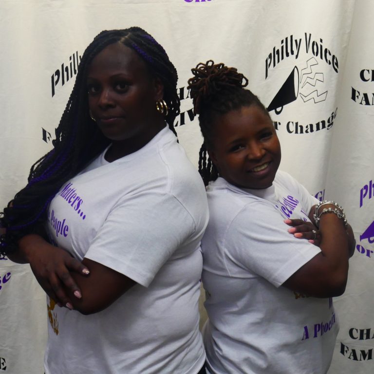 April Lee and Yalonda Houston are co-founders of Philly Voice for Change, a nonprofit pushing for child welfare reform. (Philly Voice for Change)