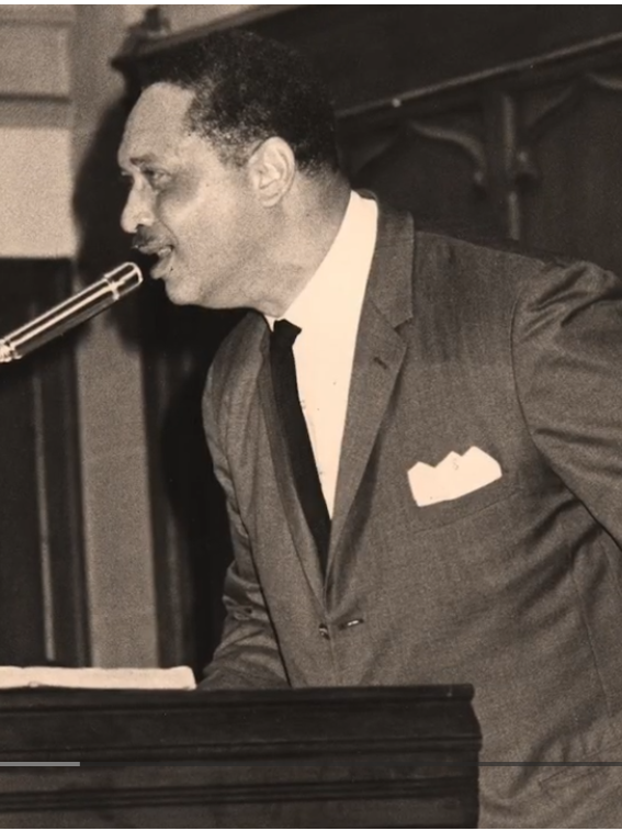 Rev. Leon H. Sullivan. Still image from video by WURD.