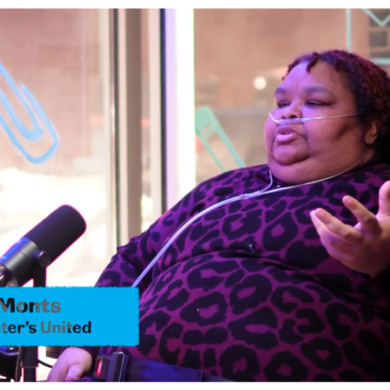 Melissa Monts of One PA Renters United speaks on an episode of "Philly Unpacked" produced by PhillyCAM.