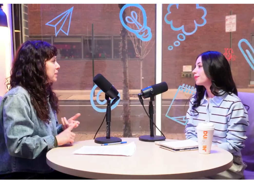Jordana Rubenstein and Nemesis Mora talk during an episode of Philly Unpacked from PhillyCAM.