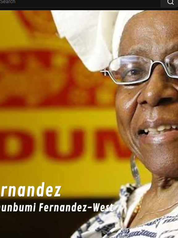 Lois Fernandez A photo of Lois Fernandez, the founder of Philadelphia's Odunde Festival.